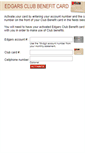 Mobile Screenshot of edgarsclub.tutuka.com
